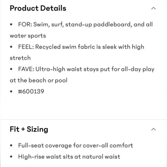 NWT Athleta Cardinal Scoop Bikini Top Size Small Best for A-C Cups. - Picture 8 of 8